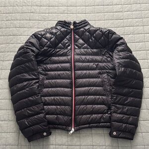 Authentic Moncler Benamou Quilted Full Zip Down Jacket